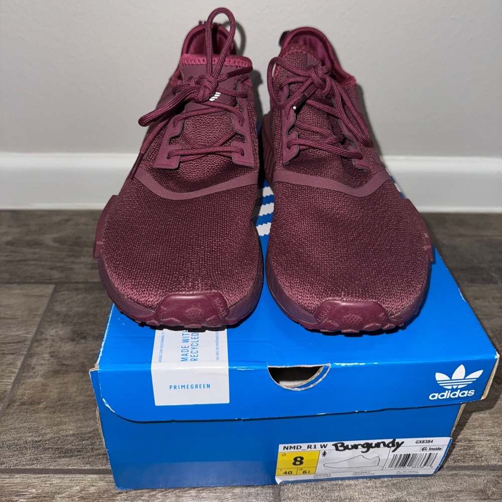 NMD R1 Burgundy Adidas